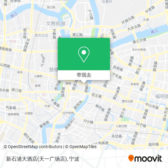 新石浦大酒店(天一广场店)地图