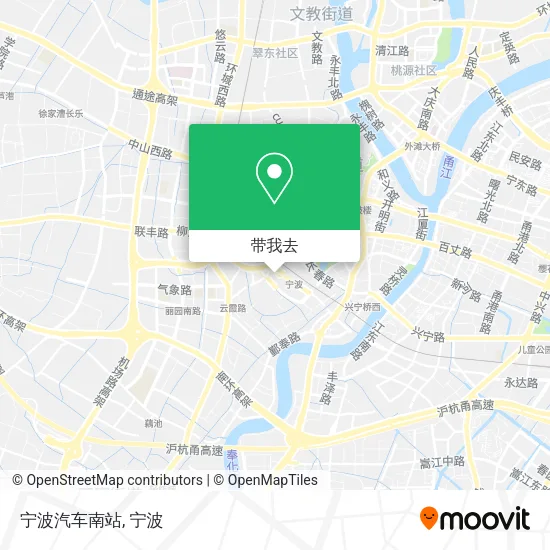 宁波汽车南站地图