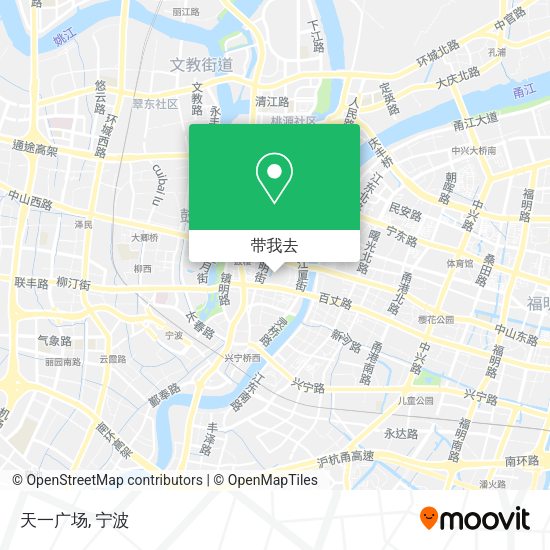 天一广场地图