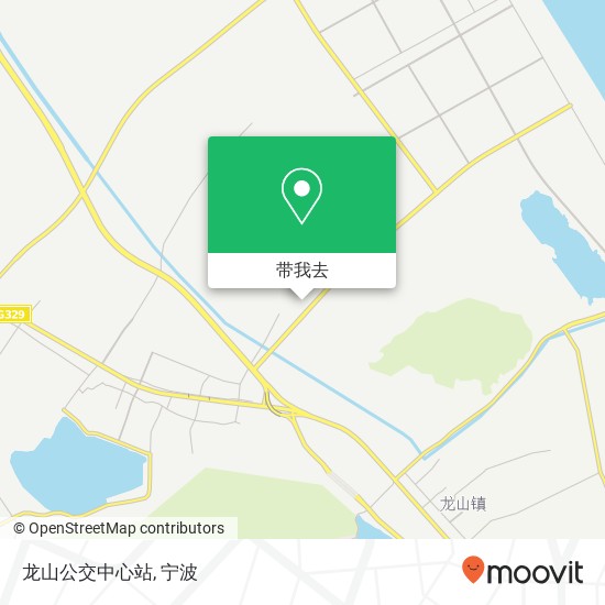 龙山公交中心站地图