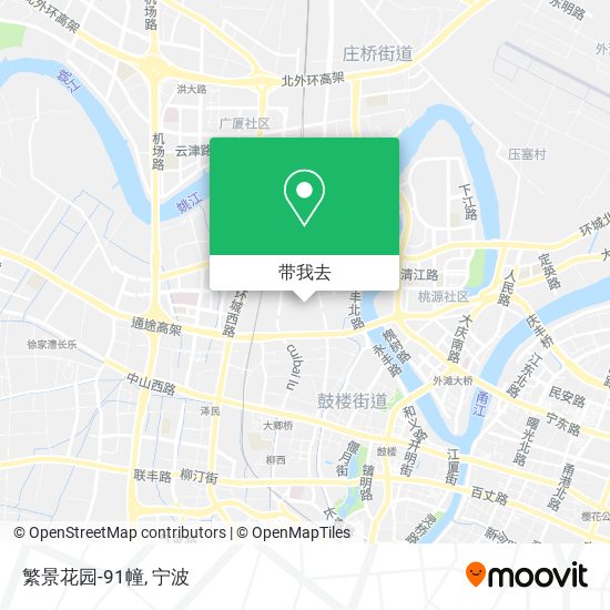 繁景花园-91幢地图