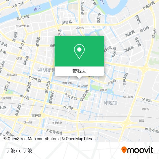 宁波市地图