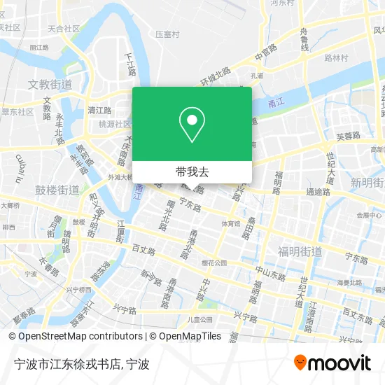 宁波市江东徐戎书店地图