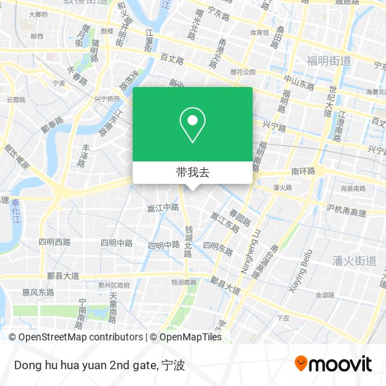 Dong hu hua yuan 2nd gate地图