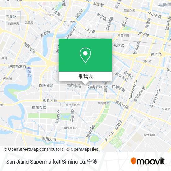 San Jiang Supermarket Siming Lu地图