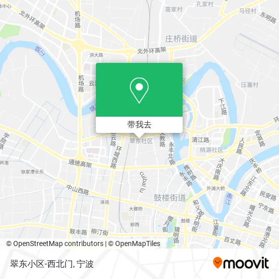 翠东小区-西北门地图