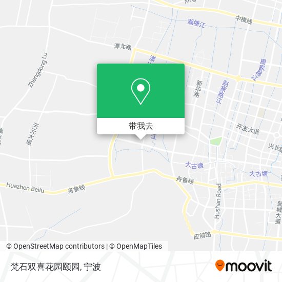 梵石双喜花园颐园地图