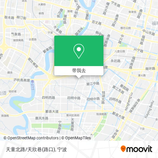 天童北路/天欣巷(路口)地图