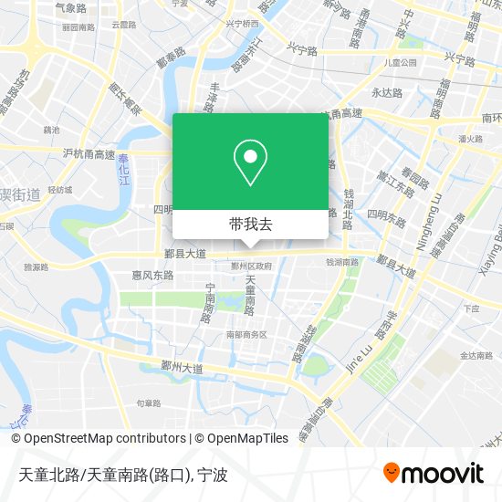 天童北路/天童南路(路口)地图