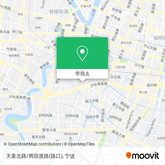 天童北路/周宿渡路(路口)地图