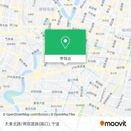 天童北路/周宿渡路(路口)地图