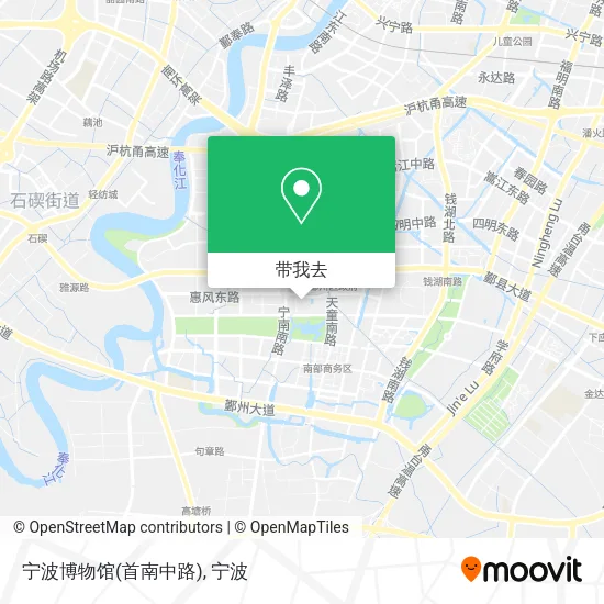 宁波博物馆(首南中路)地图