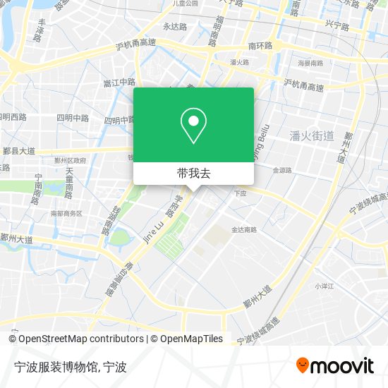 宁波服装博物馆地图
