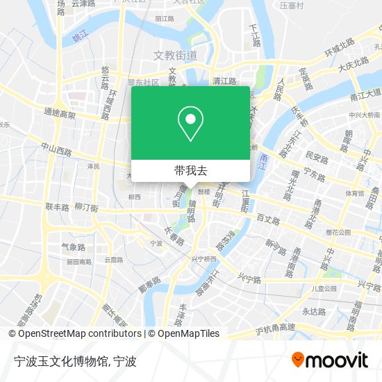 宁波玉文化博物馆地图