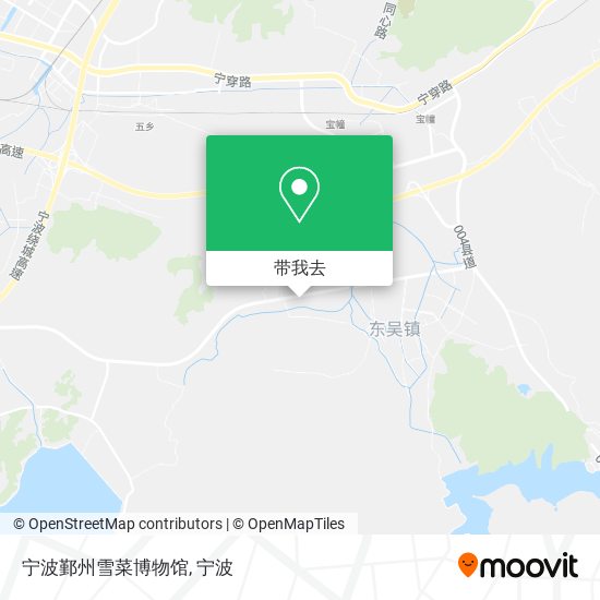宁波鄞州雪菜博物馆地图