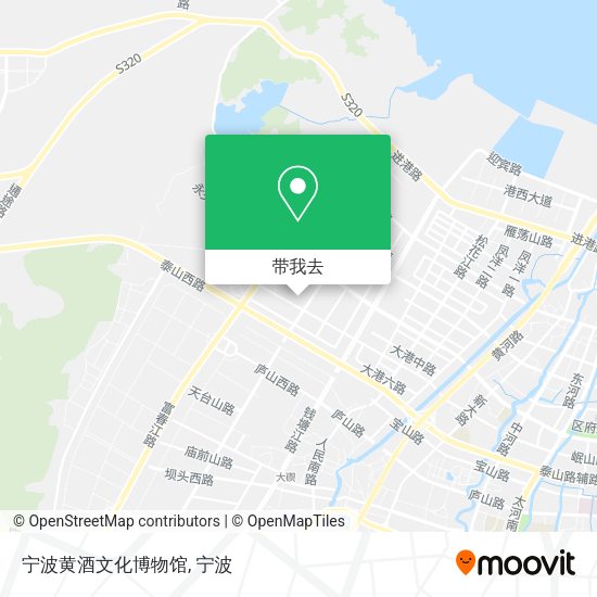 宁波黄酒文化博物馆地图