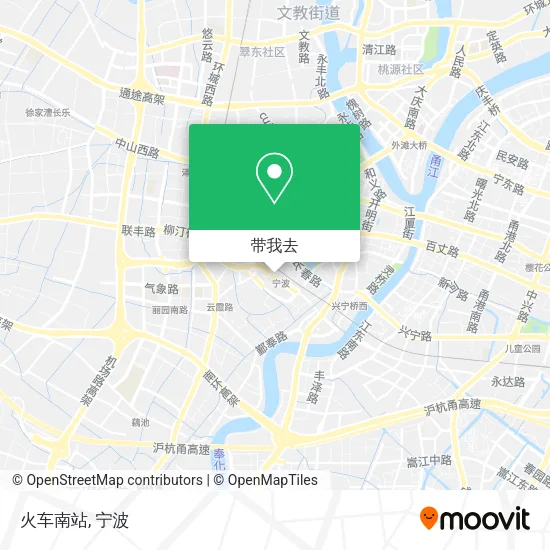 火车南站地图