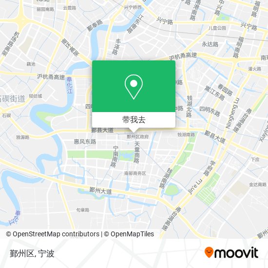 鄞州区地图