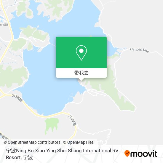 宁波Ning Bo Xiao Ying Shui Shang International RV Resort地图
