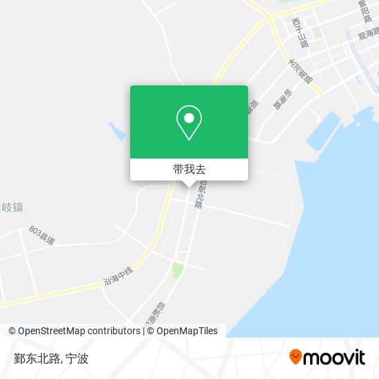 鄞东北路地图