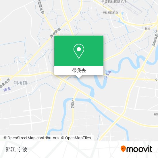 鄞江地图