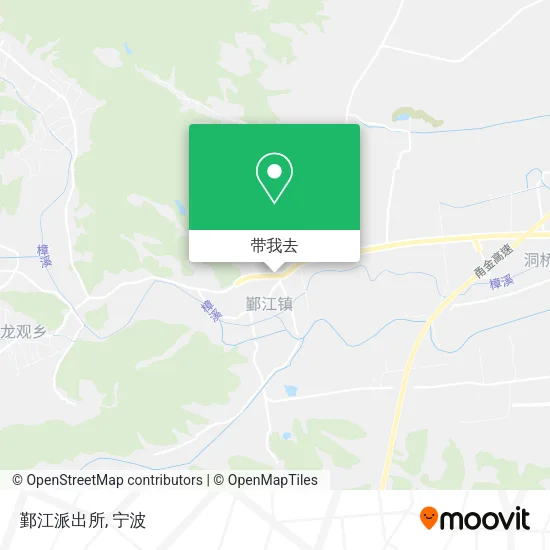 鄞江派出所地图