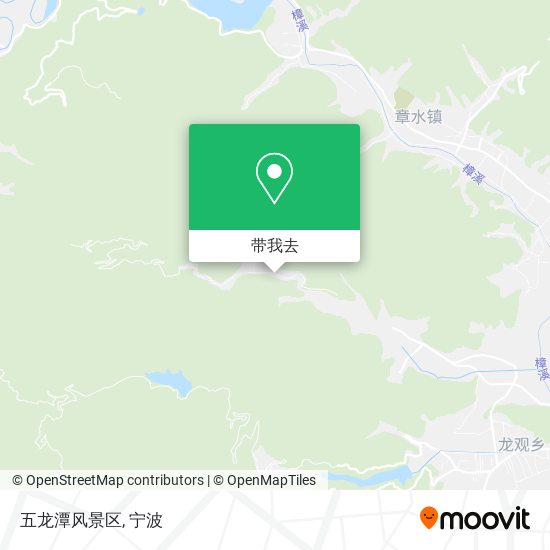 五龙潭风景区地图