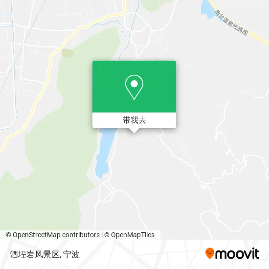 酒埕岩风景区地图