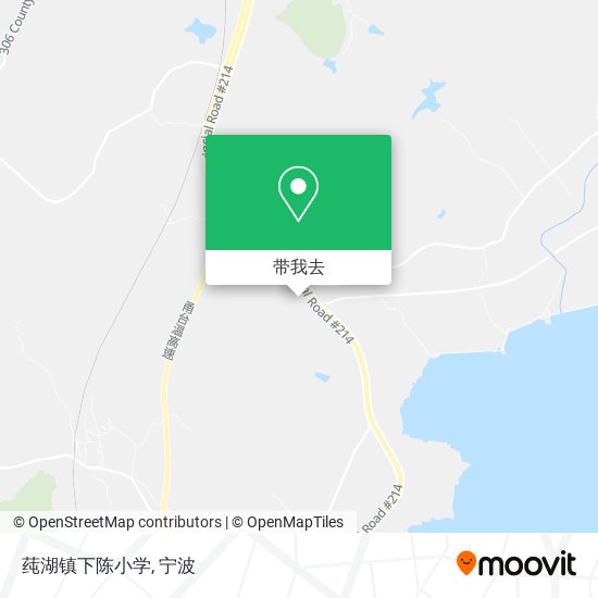 莼湖镇下陈小学地图
