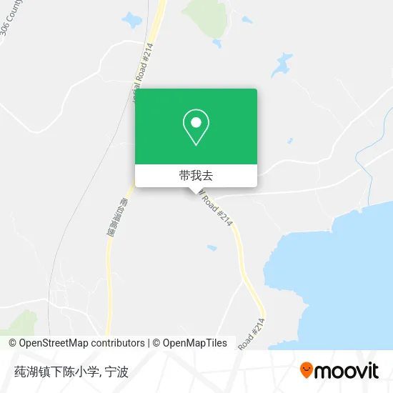 莼湖镇下陈小学地图