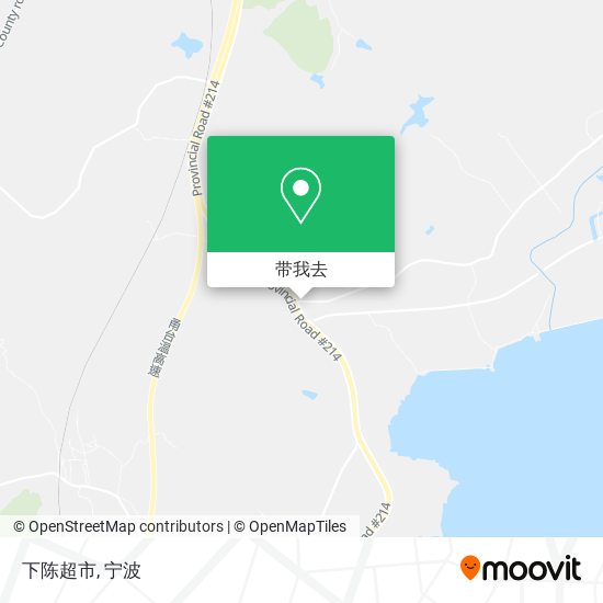 下陈超市地图