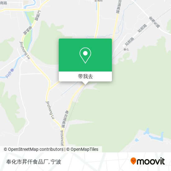 奉化市昇仟食品厂地图