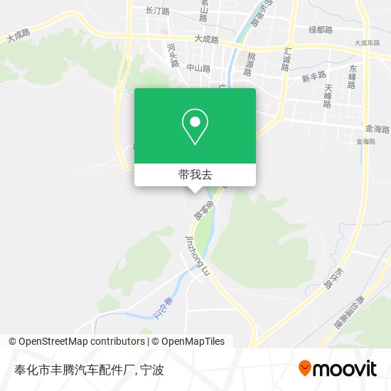 奉化市丰腾汽车配件厂地图