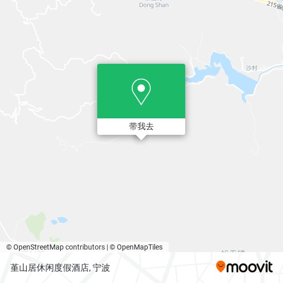 堇山居休闲度假酒店地图