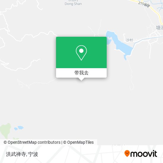 洪武禅寺地图