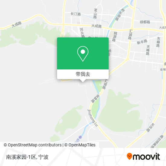 南溪家园-1区地图
