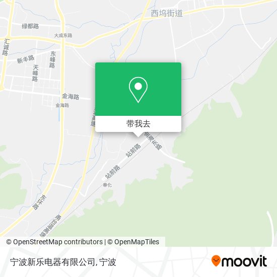 宁波新乐电器有限公司地图