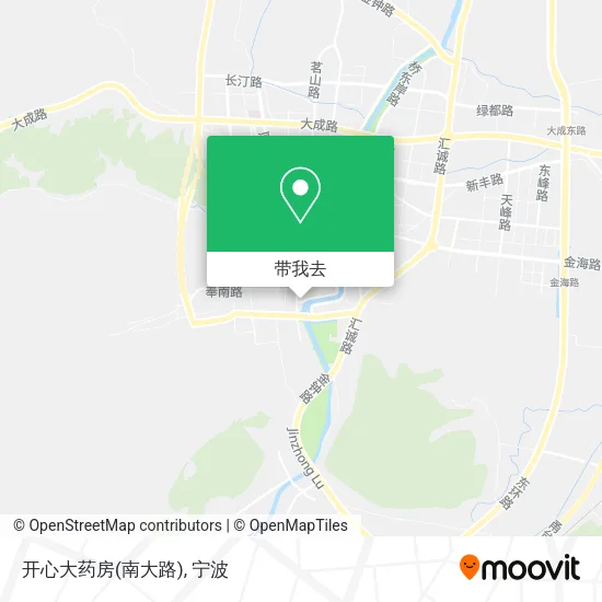 开心大药房(南大路)地图