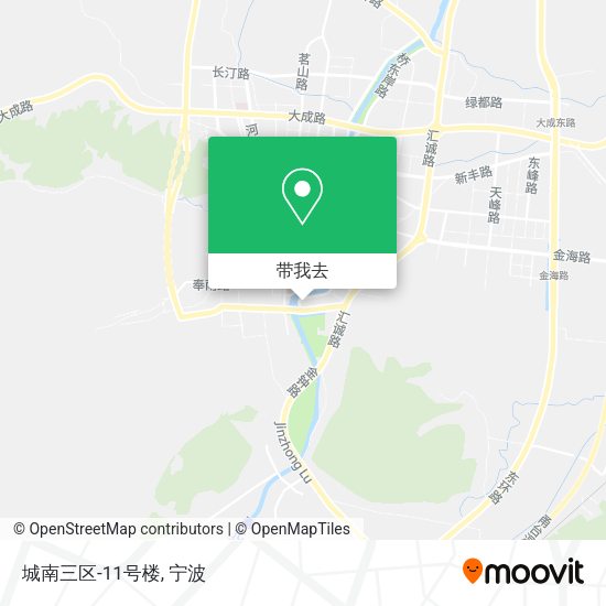 城南三区-11号楼地图