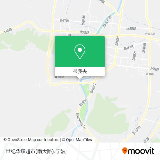 世纪华联超市(南大路)地图