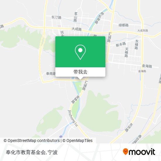 奉化市教育基金会地图