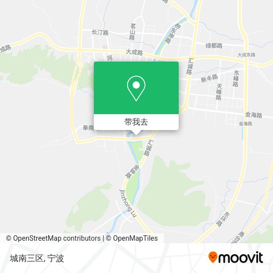 城南三区地图