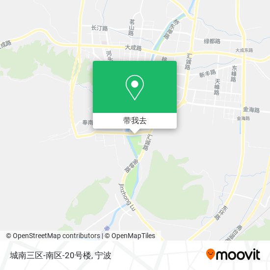 城南三区-南区-20号楼地图