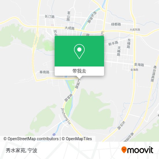 秀水家苑地图