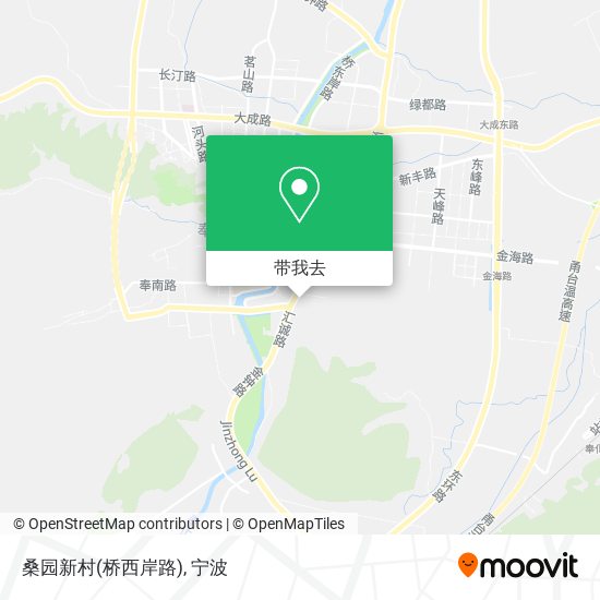 桑园新村(桥西岸路)地图
