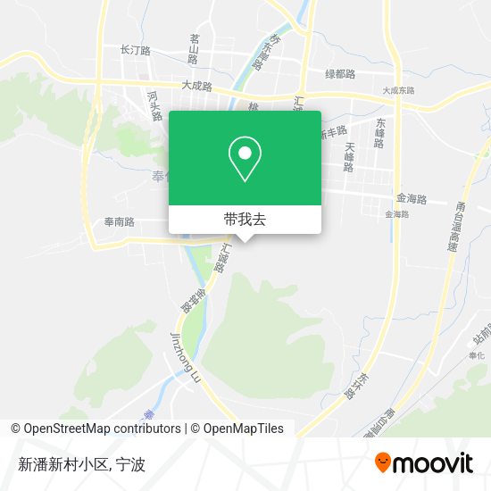 新潘新村小区地图