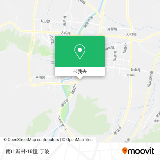 南山新村-18幢地图
