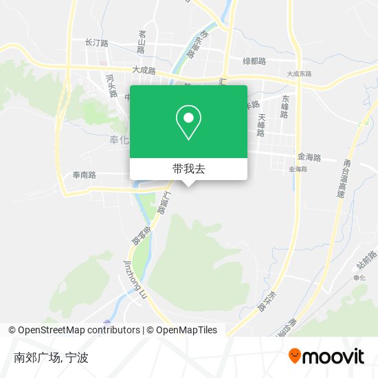 南郊广场地图