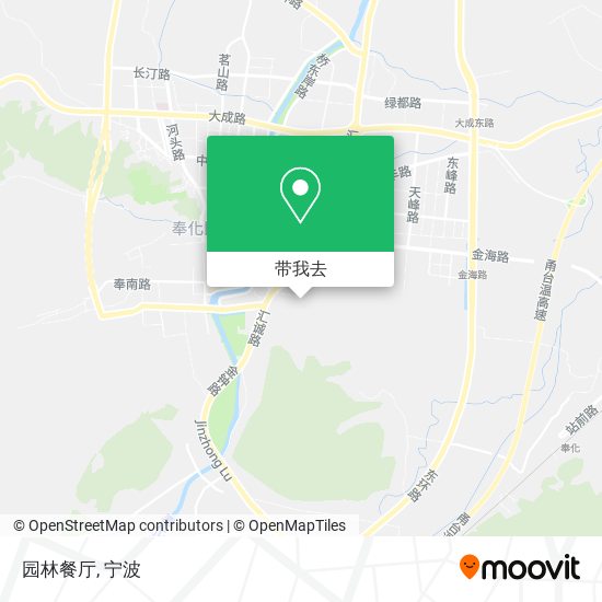 园林餐厅地图