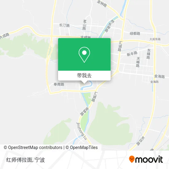 红师傅拉面地图